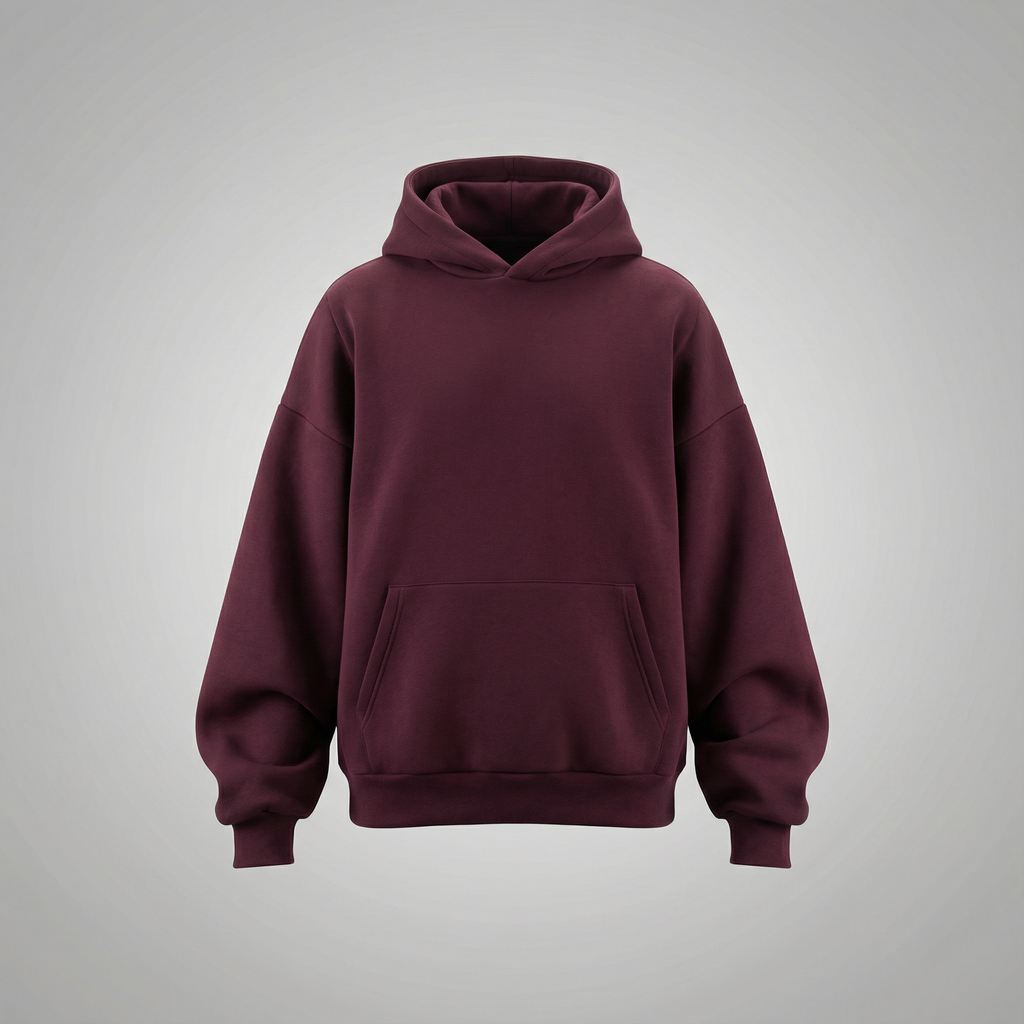 Hoodie (Burgundy)